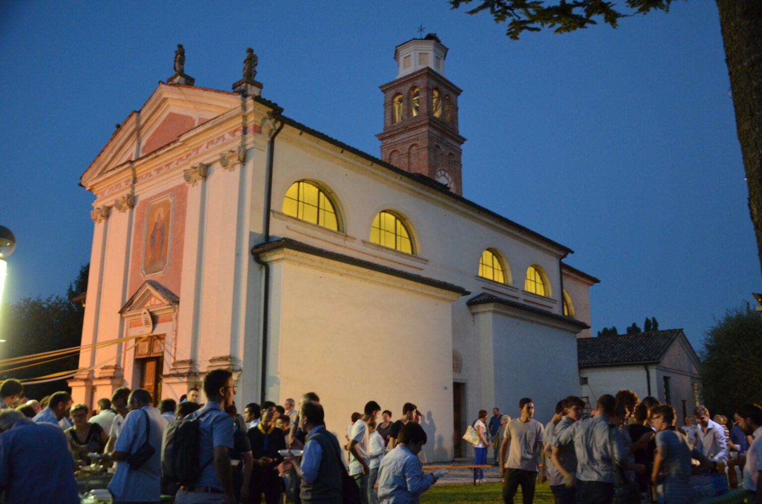 Visita notturna alla Chiesa di Cendon